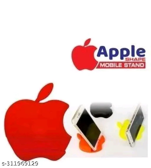 MOUNTHILLS Apple Mobile Stand - Pack of 6 (Multicolor, Anti-Slip Design) - Image 2