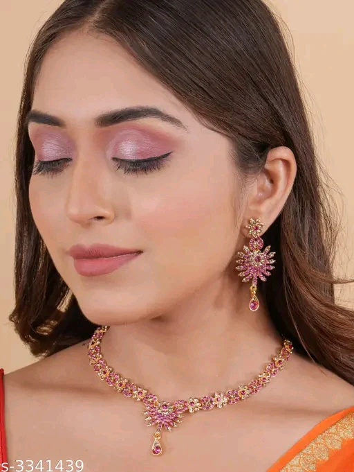 Exquisite Alloy Stone Women's Jewelry Set – Timeless Elegance - Image 3