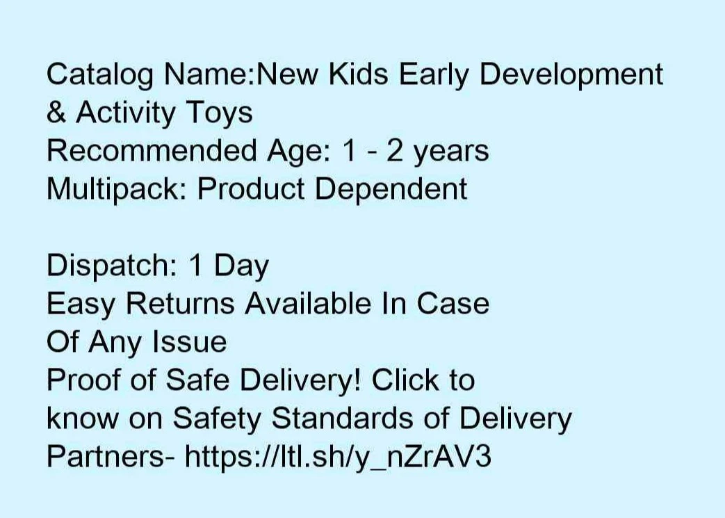 New Kids Early Development & Activity Toys - Image 6