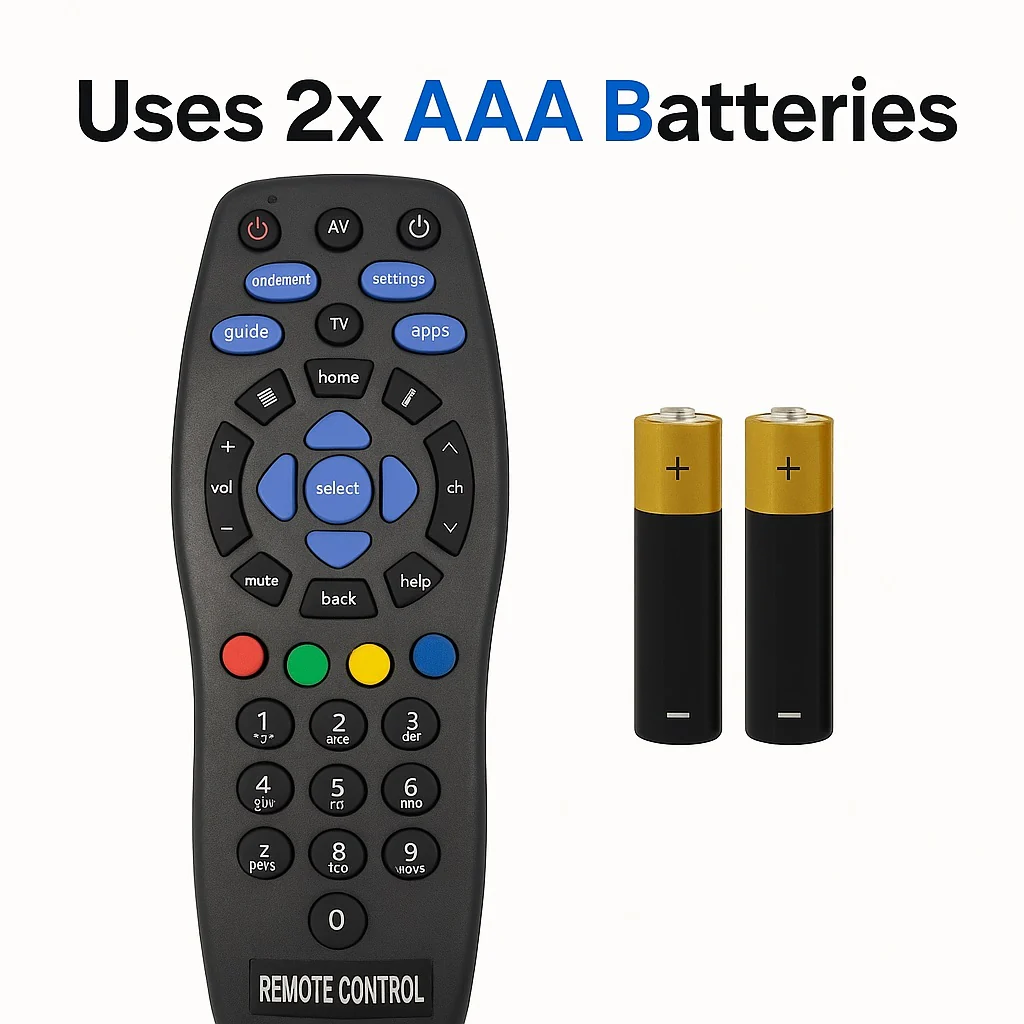 TataSky Set-Top Box Remote Control – Compatible Replacement (New) - Image 7