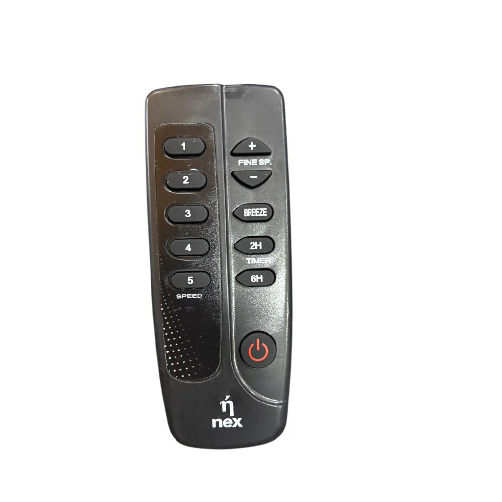 Nex Ceiling Fan Remote Control with 5 Speed, Breeze Mode & Timer Function #