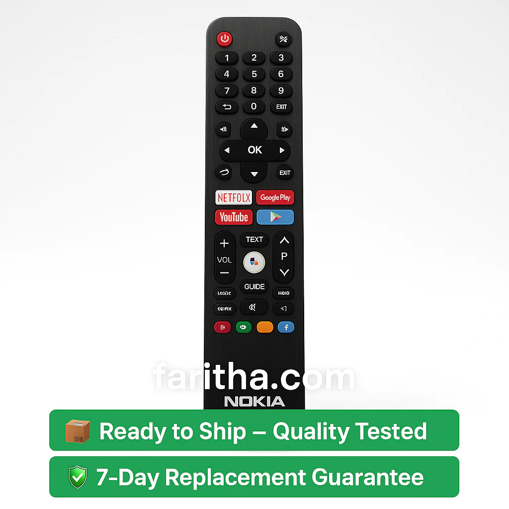 Nokia Smart LED TV Remote | Voice Control & Streaming Apps (Netflix, YouTube, Prime) ## - Image 6