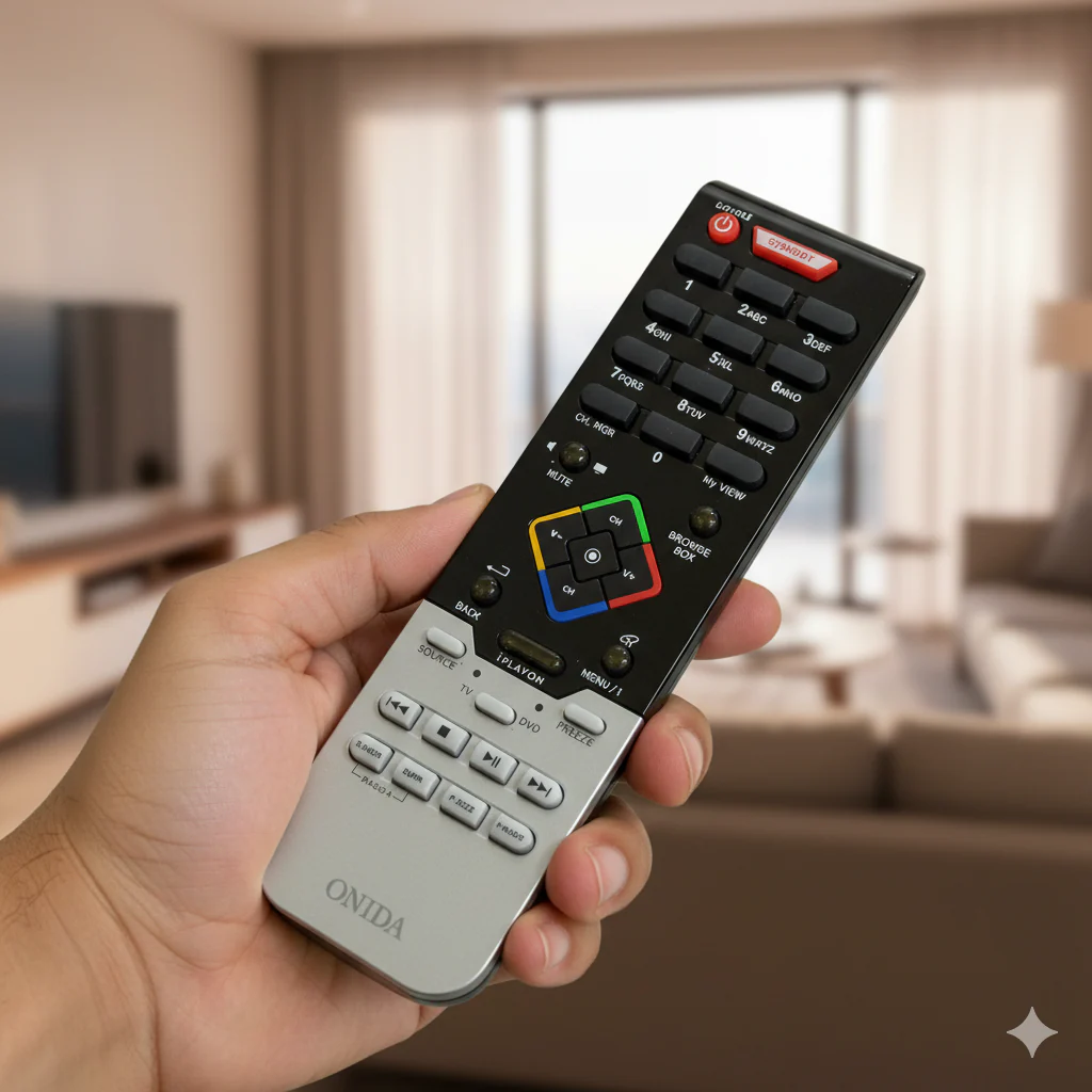 Original Onida iPLAYON TV Remote Control – Compatible with Onida LED & LCD TVs # - Image 3