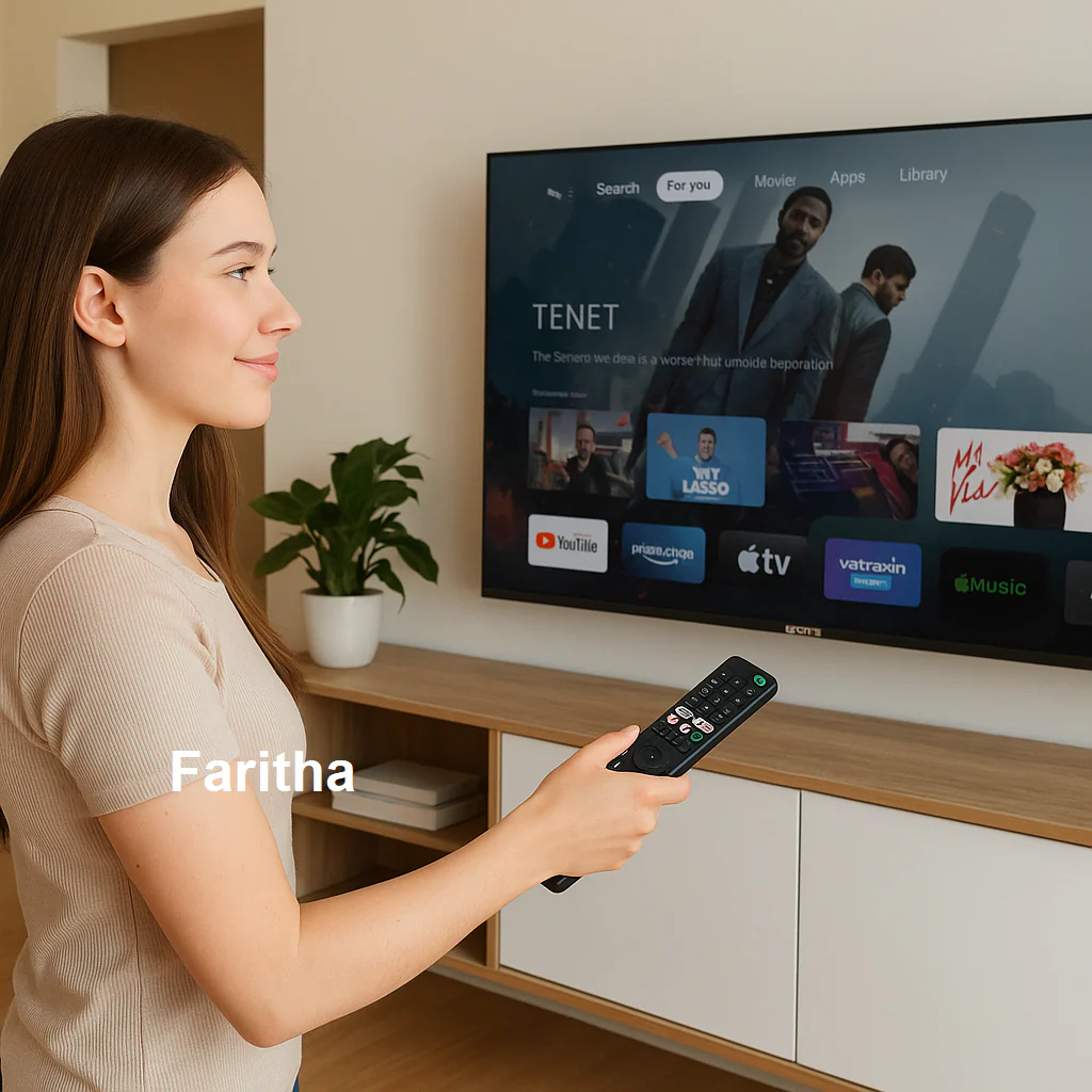 Original Sony Smart TV Remote Control – Google Voice, Netflix & Google Play Buttons##! - Image 4