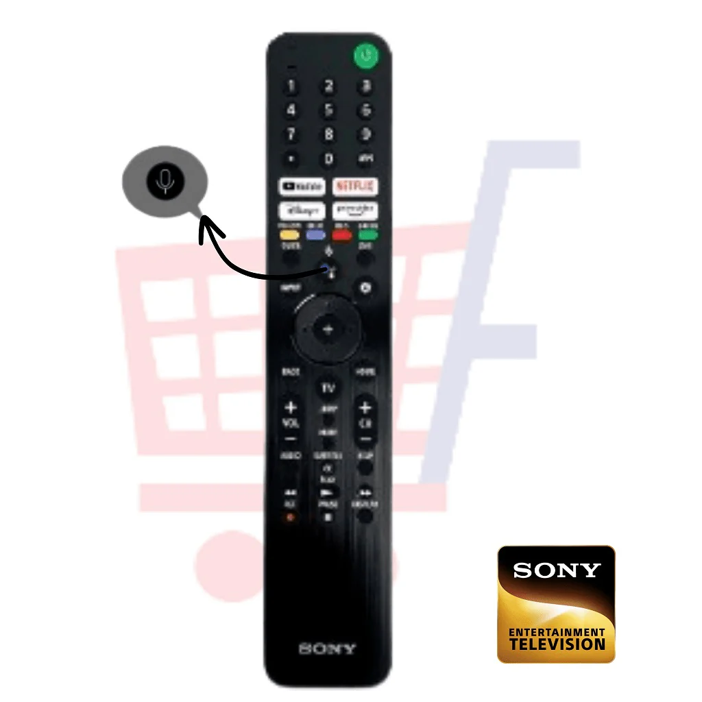 Original Sony Smart TV Remote Control – Google Voice, Netflix & Google Play Buttons##! - Image 5