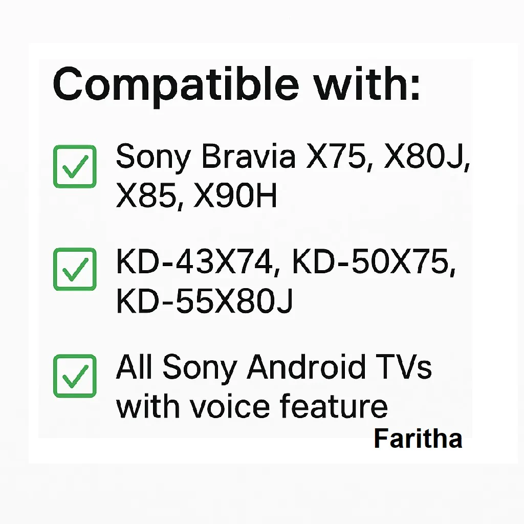 Original Sony Smart TV Remote Control – Google Voice, Netflix & Google Play Buttons##! - Image 6