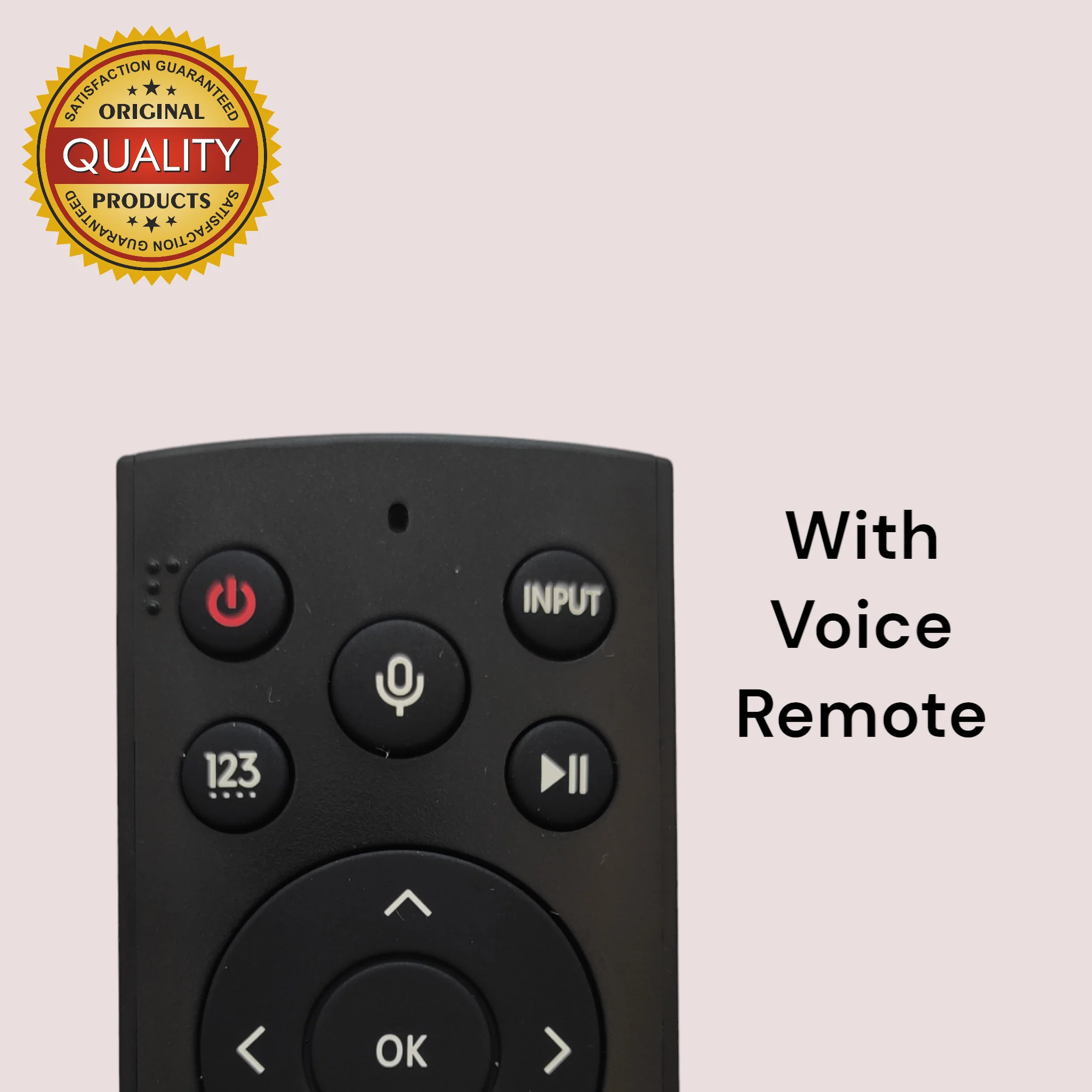 Original Hisense Smart TV remote control Netflix, Prime Video, Youtube, Music, Browser with voice sensor# - Image 2