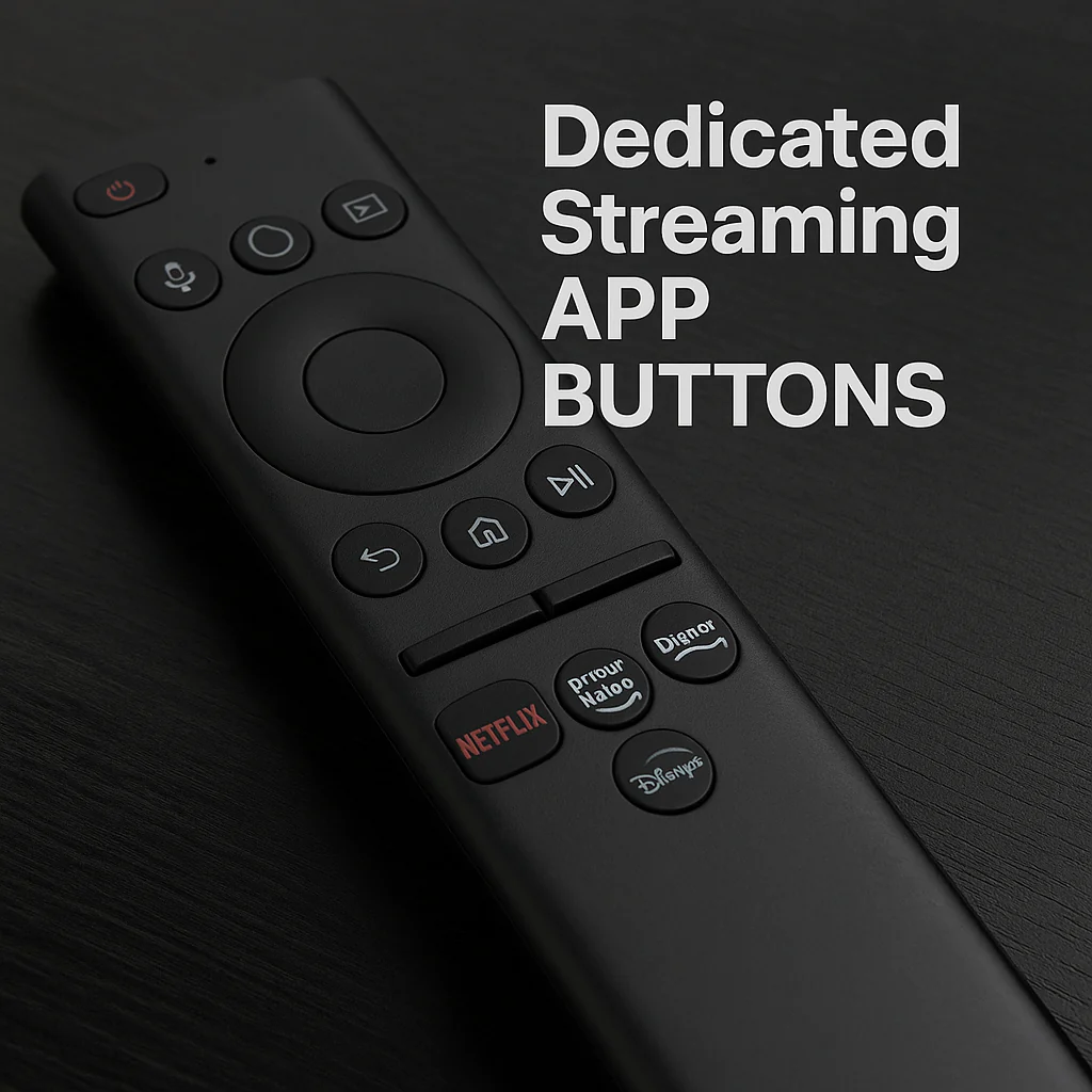 Original Samsung Smart TV Remote – Voice Control | Netflix, Prime Video & Disney+ Hotstar Compatible # - Image 4