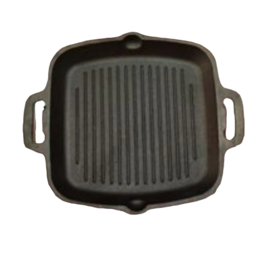 Oven Grill Pan black finished seasoned