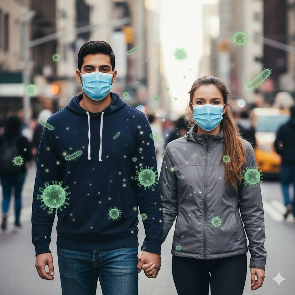 Pack of 100 Disposable 3-Ply Face Masks – Comfortable Earloops & Breathable Protection # - Image 3