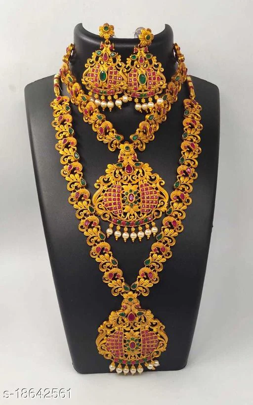 pecock necklace Sizzling Fancy Women Necklaces & Chains - Image 2