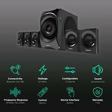 Philips 12000W 5.1 Speaker SPA8000B - Image 2