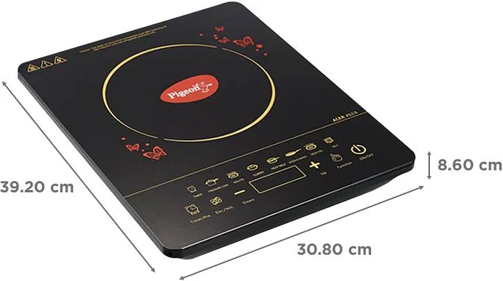 Pigeon Acer Plus 1800W Induction Cooktop with Touch Control & 8 Cooking Programs # - Image 6