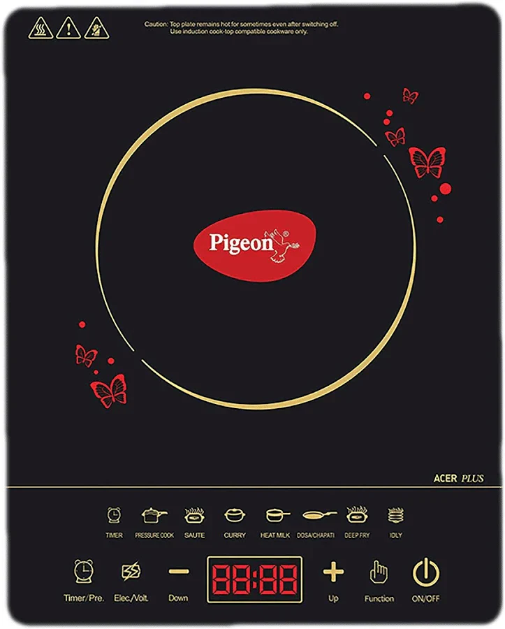 Pigeon Acer Plus 1800W Induction Cooktop with Touch Control & 8 Cooking Programs # - Image 7