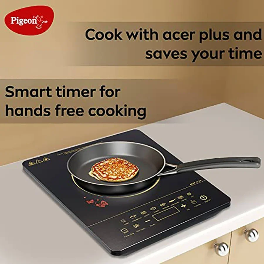 Pigeon Acer Plus 1800W Induction Cooktop with Touch Control & 8 Cooking Programs # - Image 8