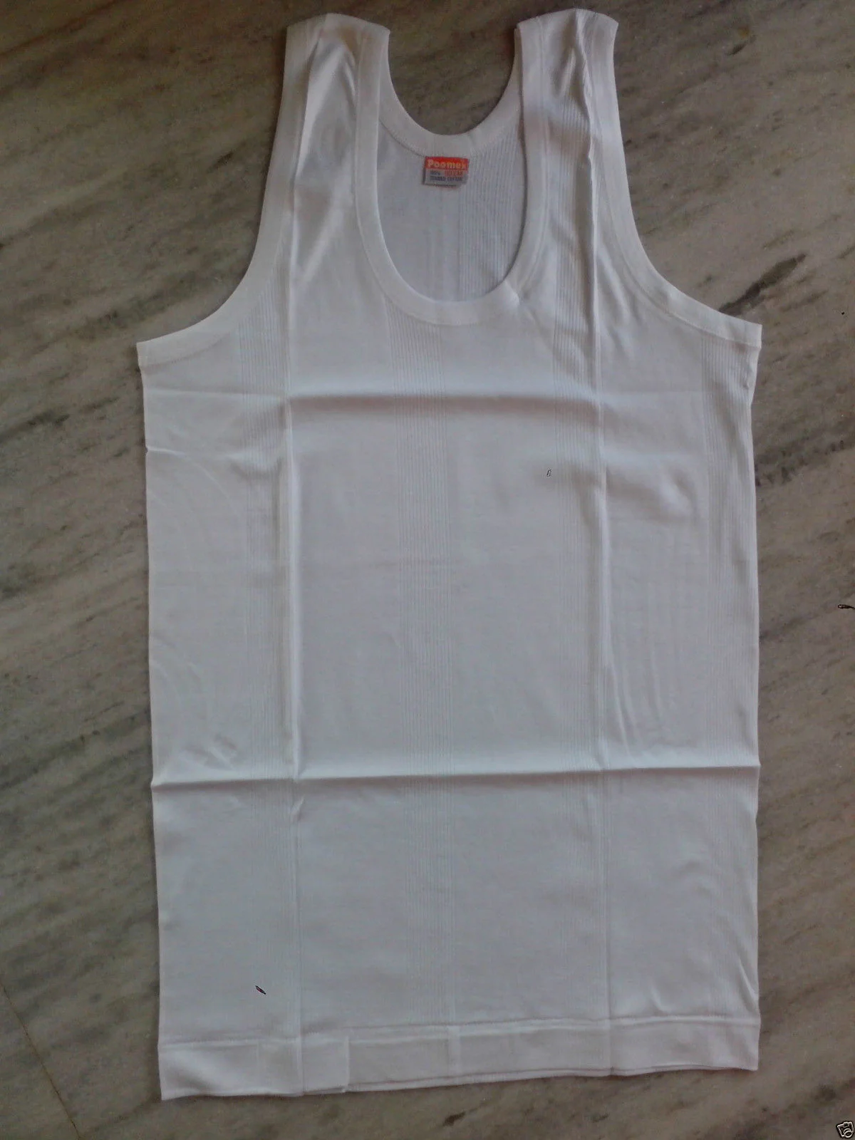 Poomex Gents Flex Rib Cotton Vest – Sleeveless Gym & Everyday Innerwear for Men# - Image 7