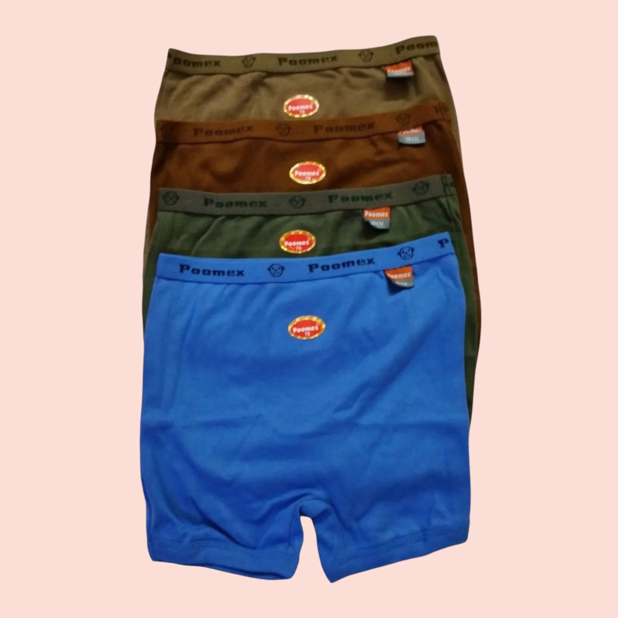 Poomex Boys Kids Innerwear Briefs – Pack of 4 | Comfortable Cotton Drawer-Type Underwear# - Image 5