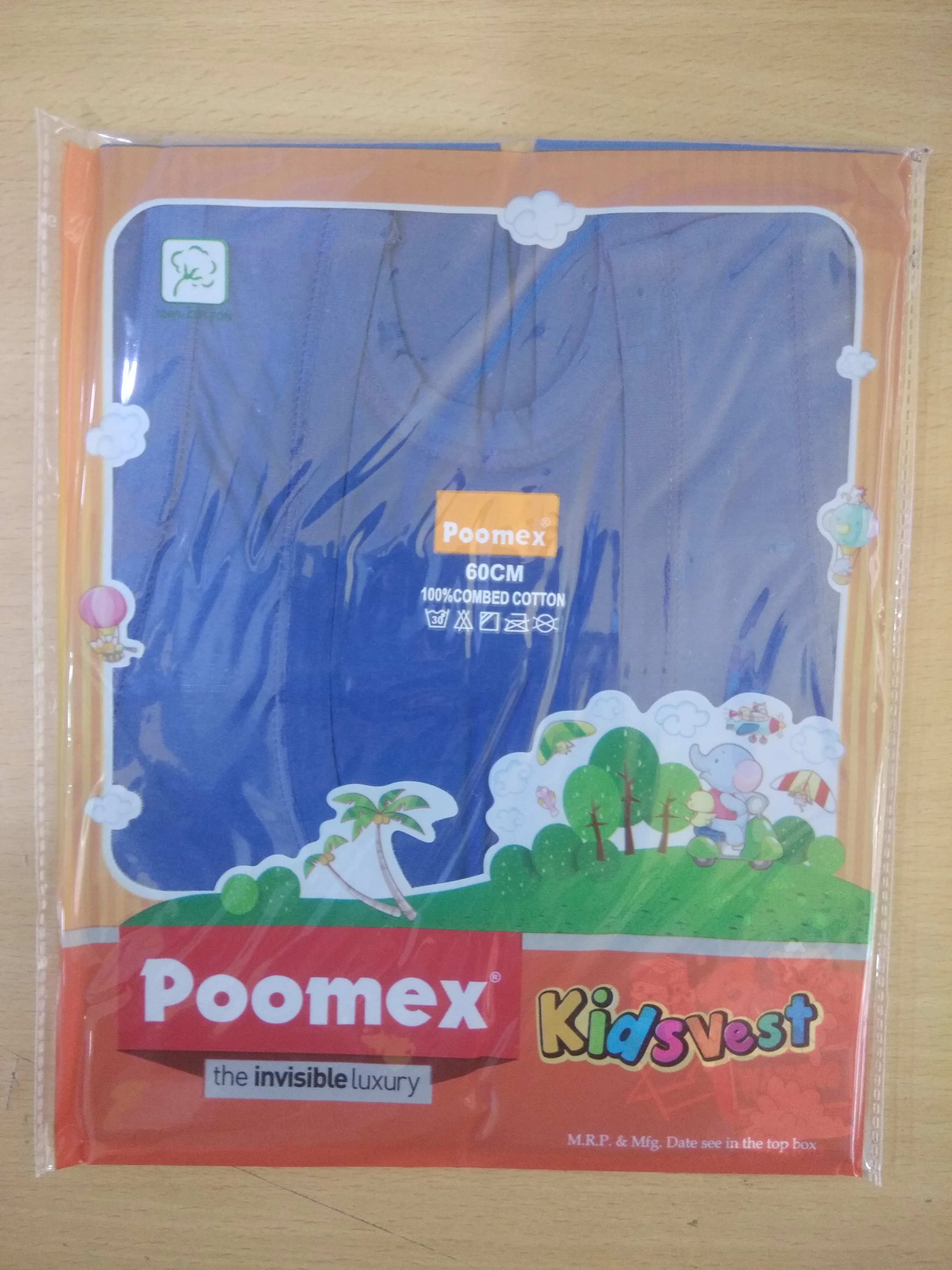 Poomex Premium Boys Cotton Sleeveless Vest – Kids Innerwear Banian – Soft & Comfortable – Multiple Colors# - Image 10