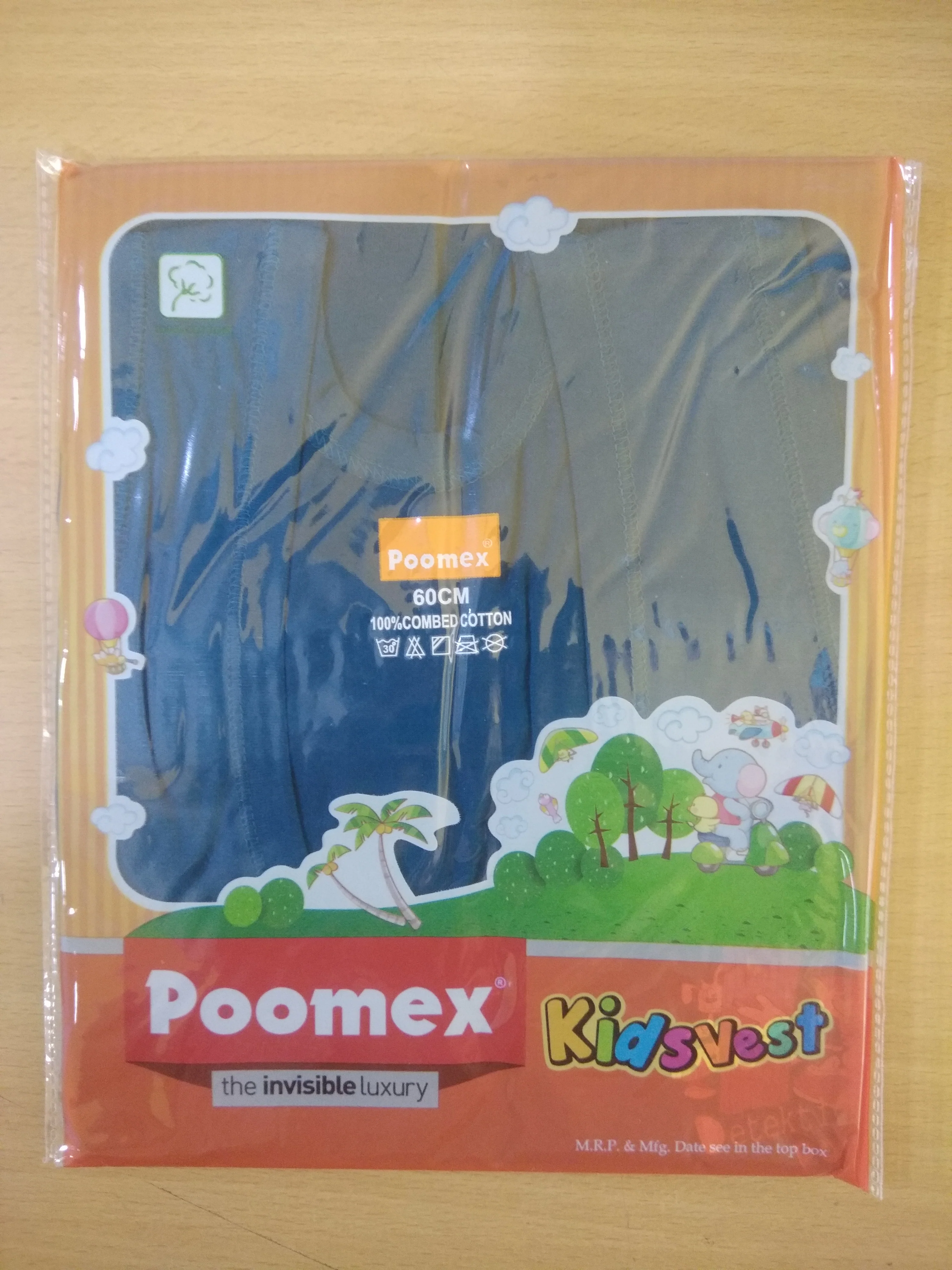 Poomex Premium Boys Cotton Sleeveless Vest – Kids Innerwear Banian – Soft & Comfortable – Multiple Colors# - Image 11