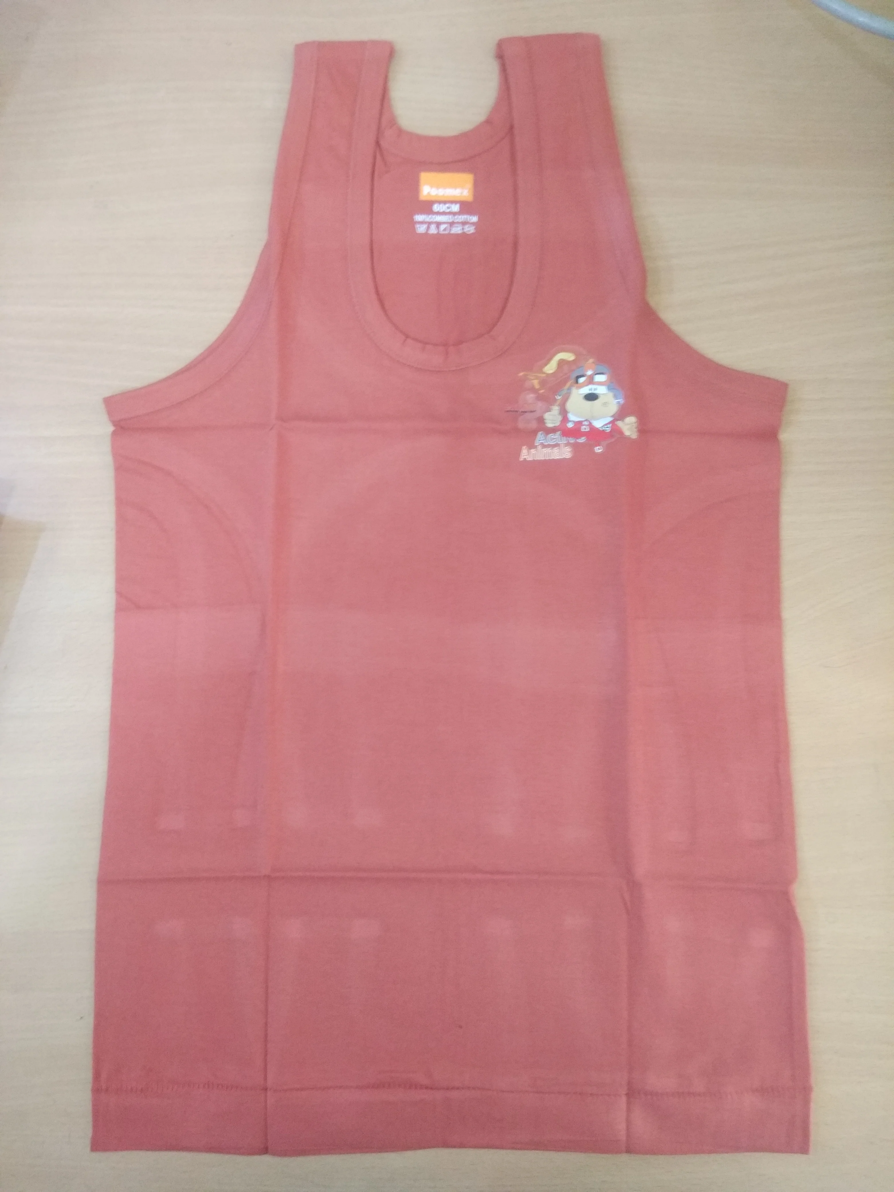 Poomex Premium Boys Cotton Sleeveless Vest – Kids Innerwear Banian – Soft & Comfortable – Multiple Colors# - Image 12