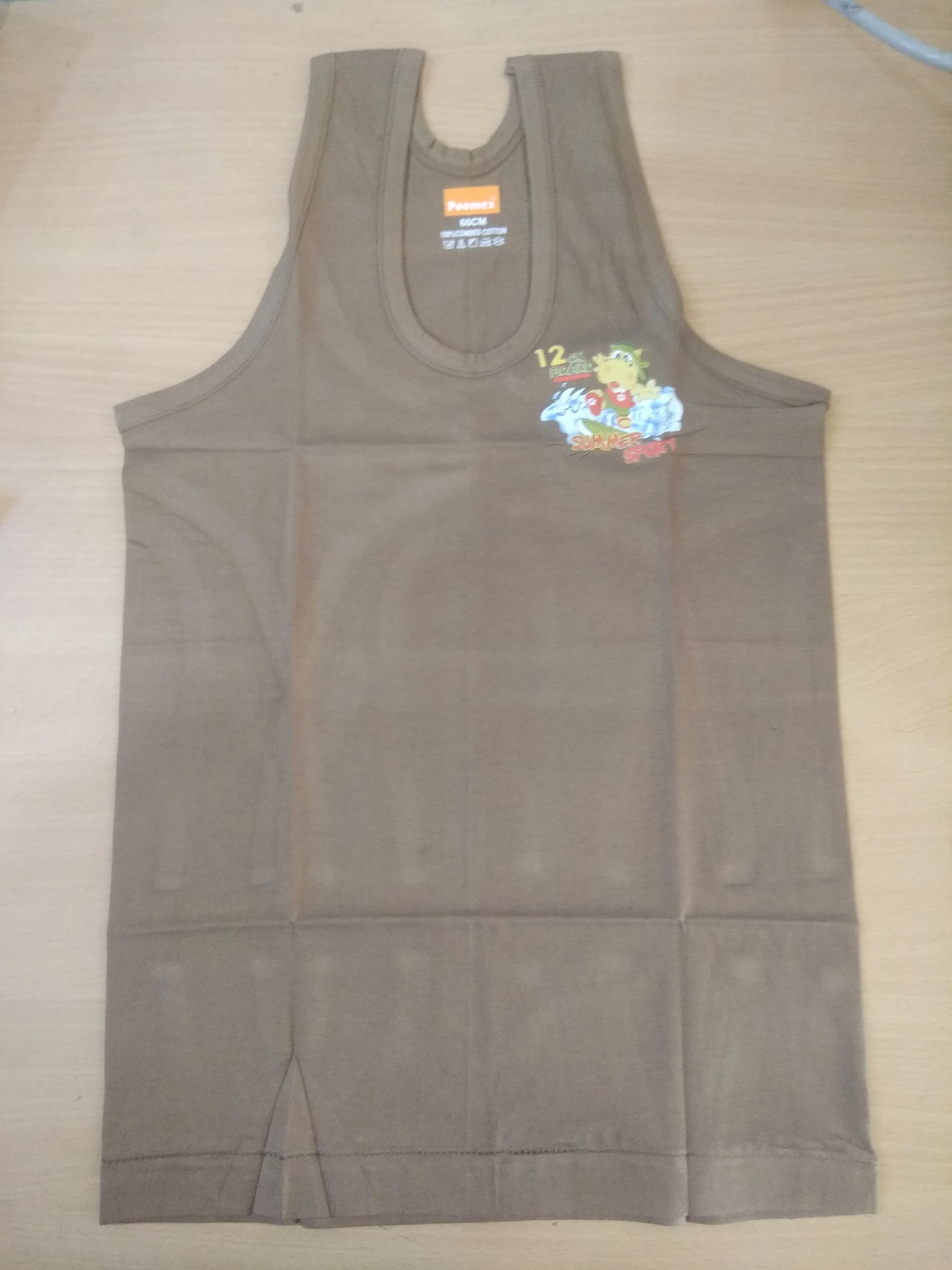 Poomex Premium Boys Cotton Sleeveless Vest – Kids Innerwear Banian – Soft & Comfortable – Multiple Colors# - Image 13