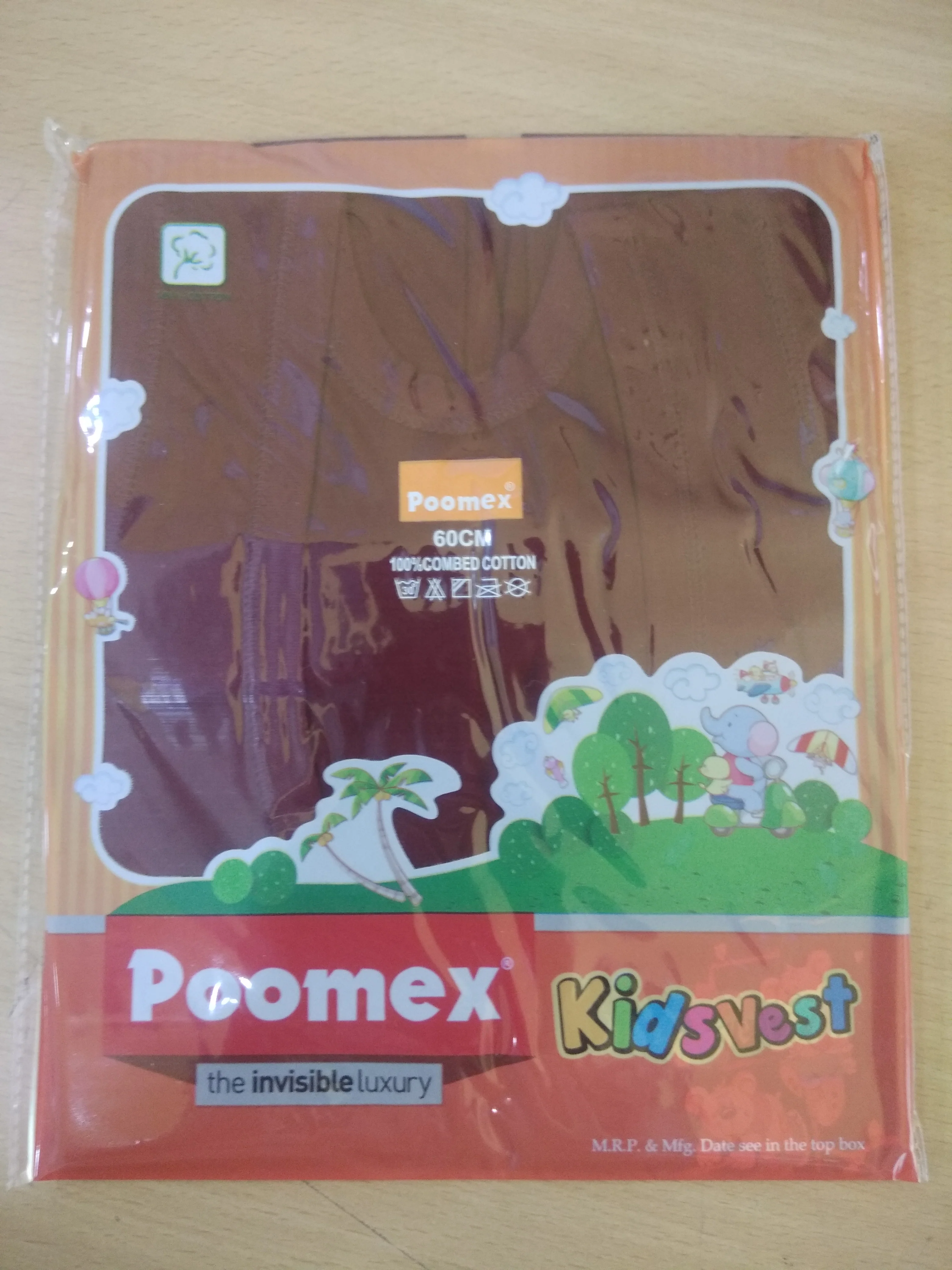 Poomex Premium Boys Cotton Sleeveless Vest – Kids Innerwear Banian – Soft & Comfortable – Multiple Colors# - Image 8