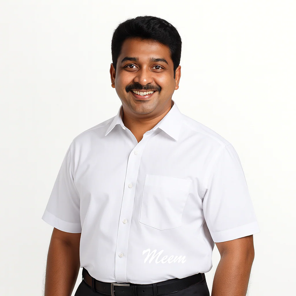 Poomex White Comfort Cotton Shirt - Image 10