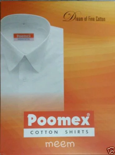 Poomex White Comfort Cotton Shirt - Image 5