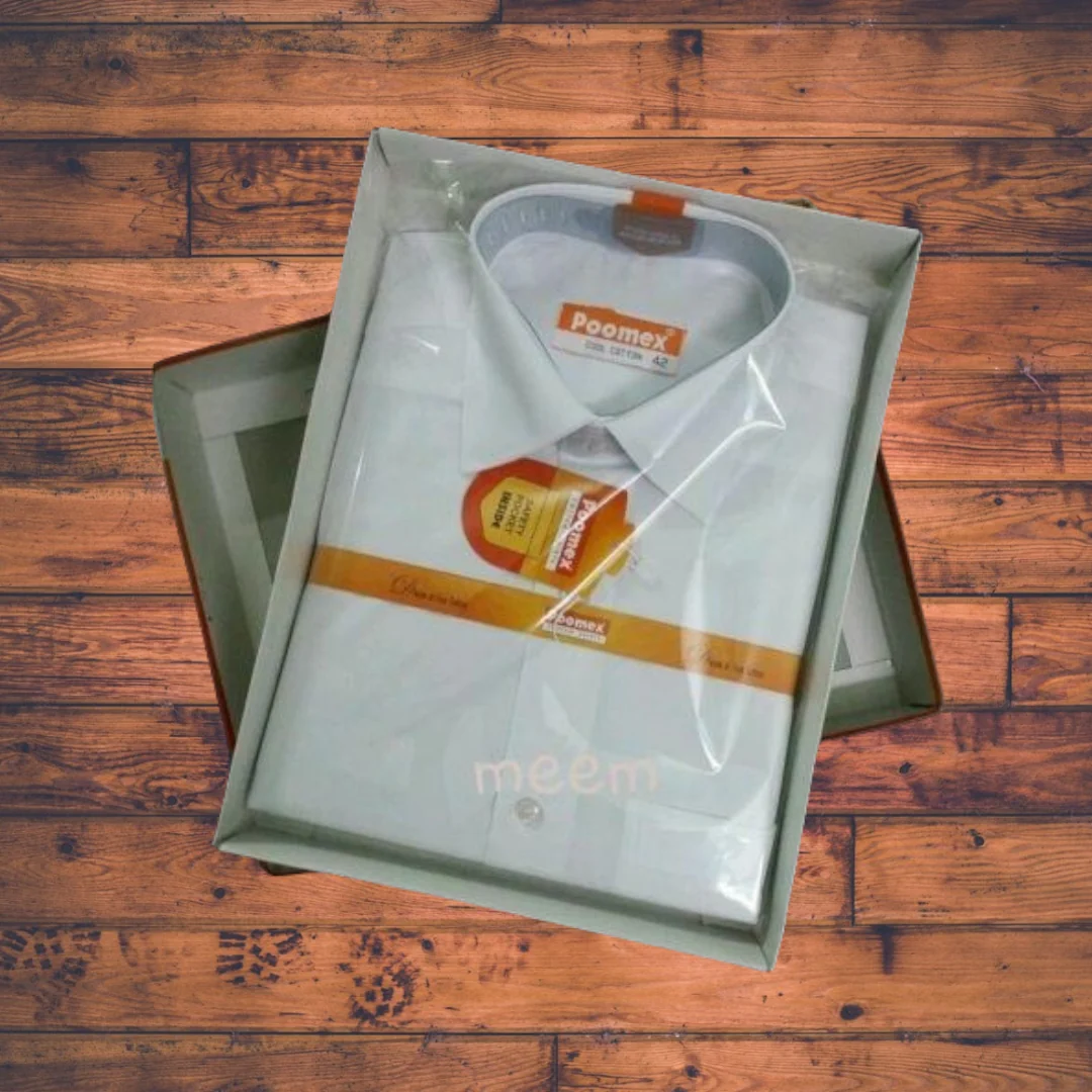 Poomex White Comfort Cotton Shirt - Image 9