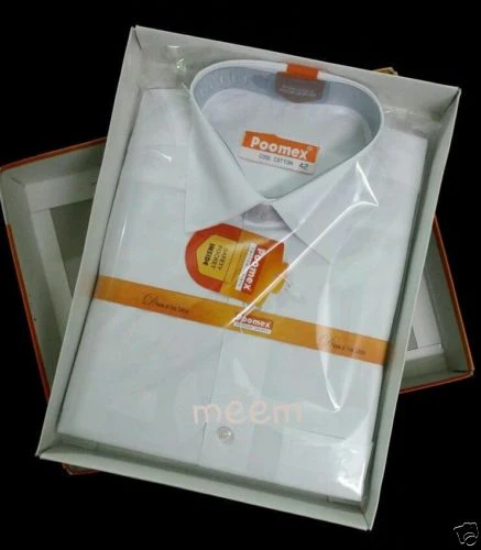 Poomex White Summer Cotton Shirt - Image 3