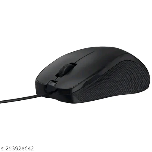 Portronics Toad 101 Wired Optical Mouse with 1200 DPI, 1.25M Cable, Hi-Optical Tracking – Black (POR-1800) - Image 2