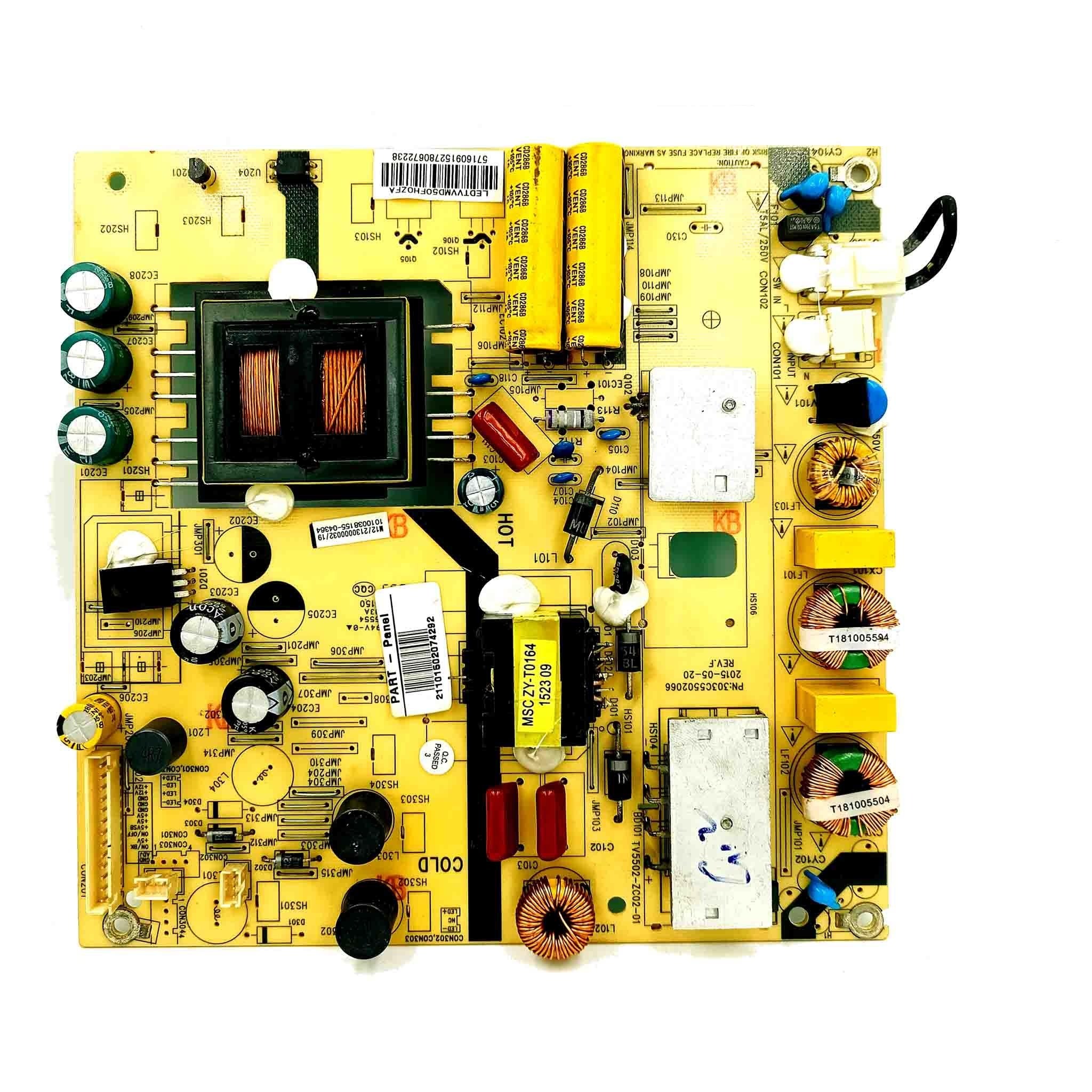 Power Supply Suitable for LEDTVVMD50FH0ZFK Videocon LED TV