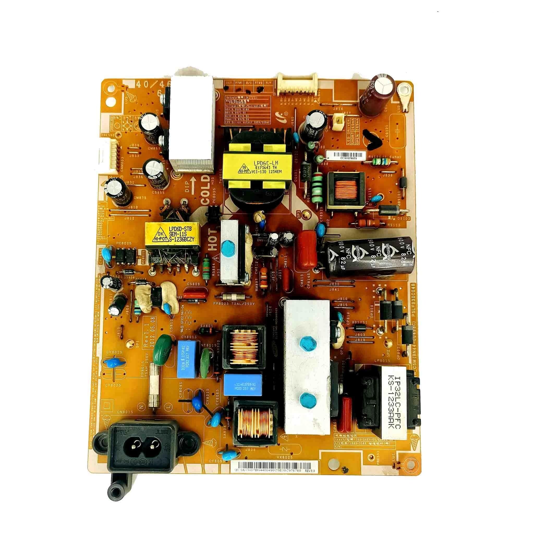 Power Supply Suitable for Samsung LED TV Model UA40EH5000RLXL