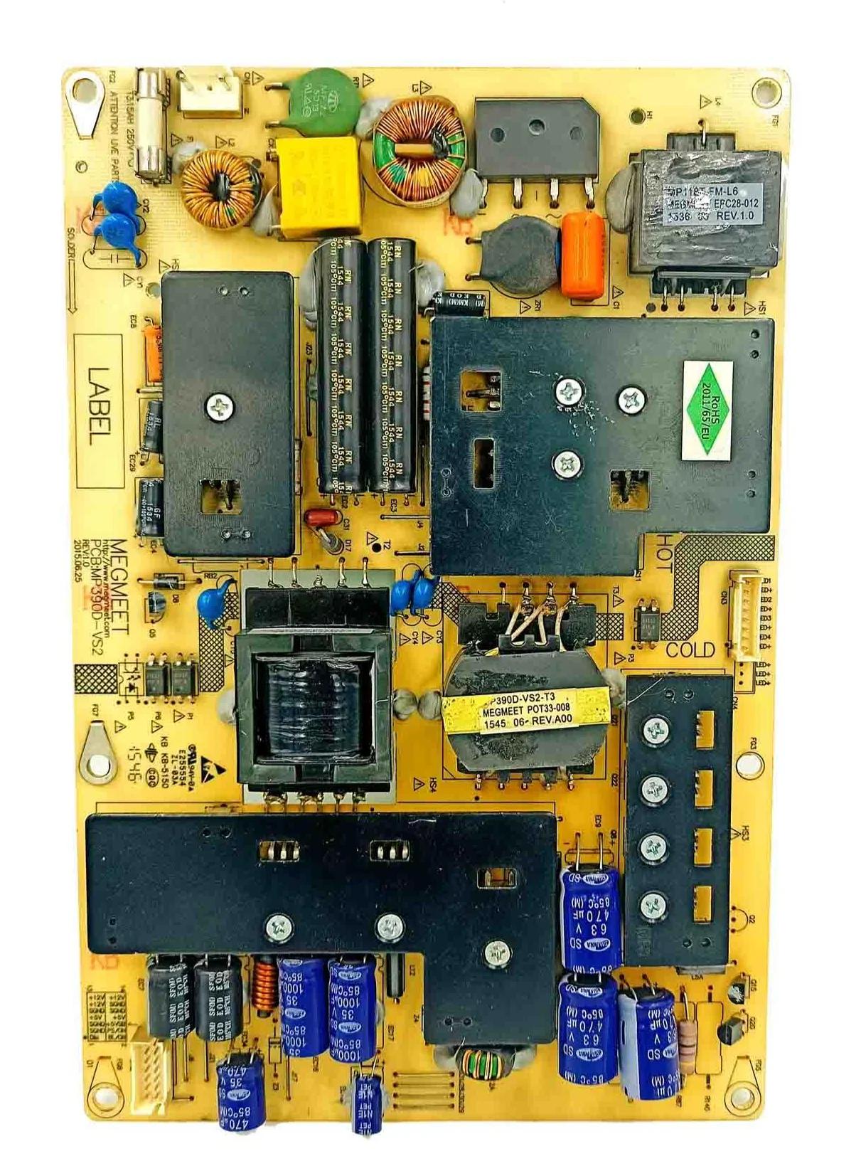 Power Supply Suitable for Videocon LED TV Model DDBTVVJU40FH17XAH