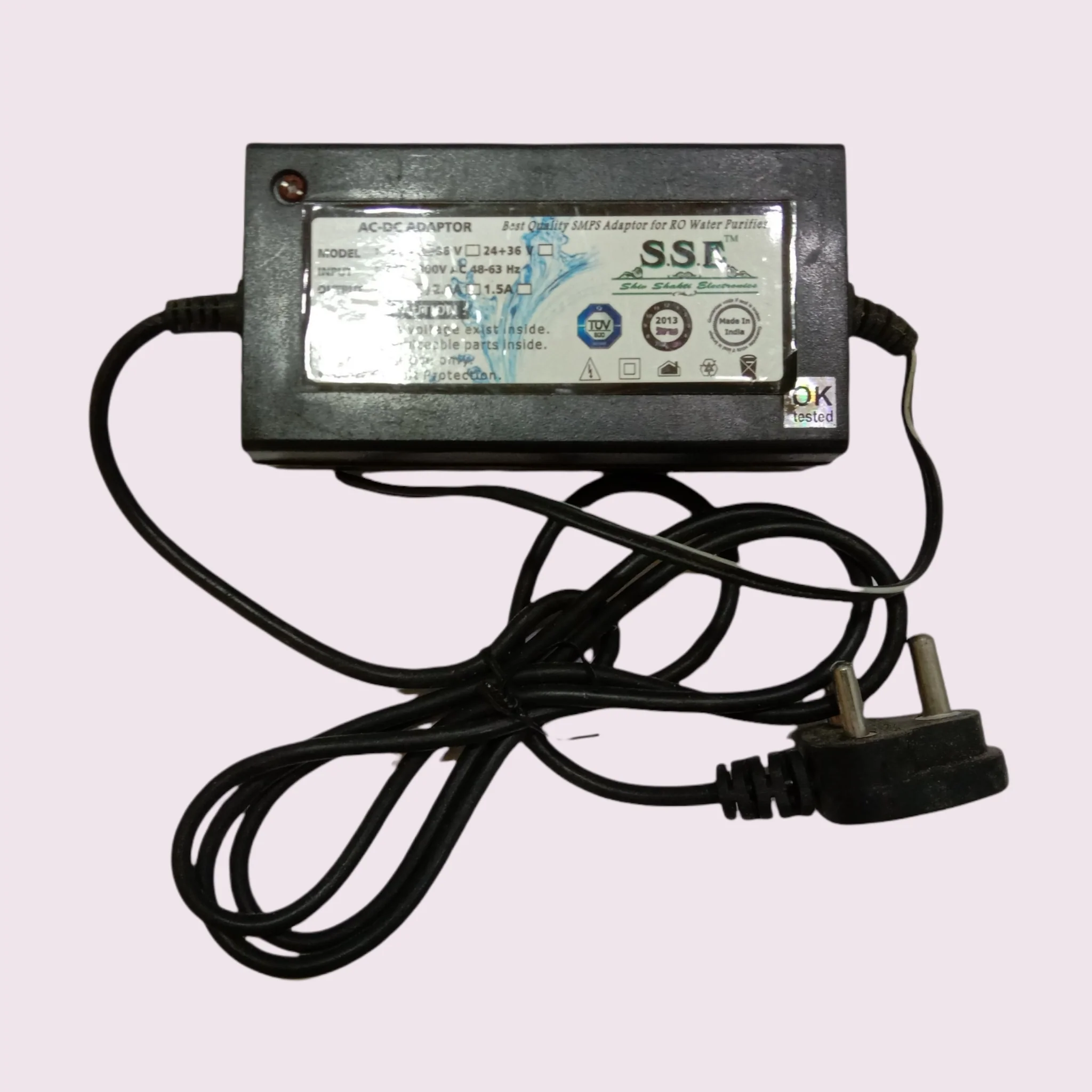 Powersupply Adapter 24V 2.5A suitable for All R.O Water Purifier