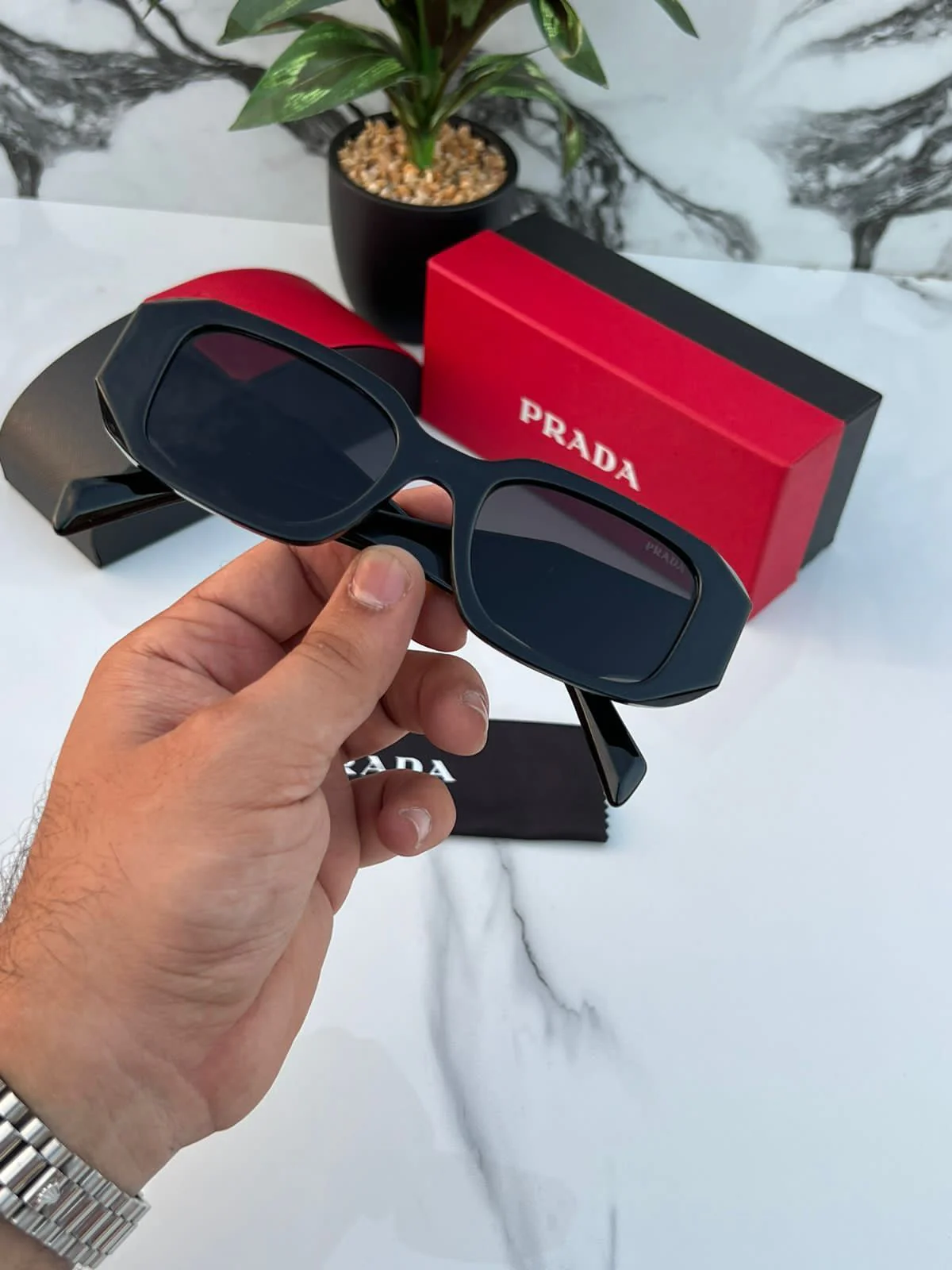 PRADA MILANO Premium Sunglasses – Stylish Elegance with Superior Comfort - Image 4