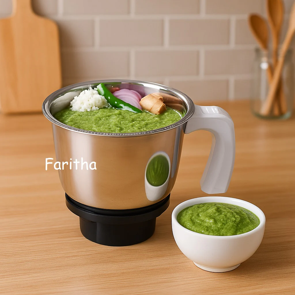 Preethi Genie Compatible Chutney Jar – 500ml Small Grinder Attachment - Image 4