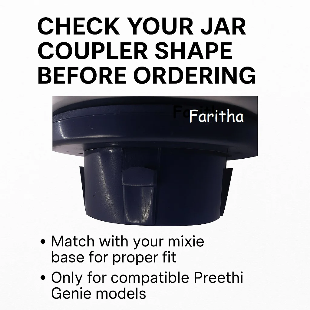 Preethi Genie Compatible Chutney Jar – 500ml Small Grinder Attachment - Image 6