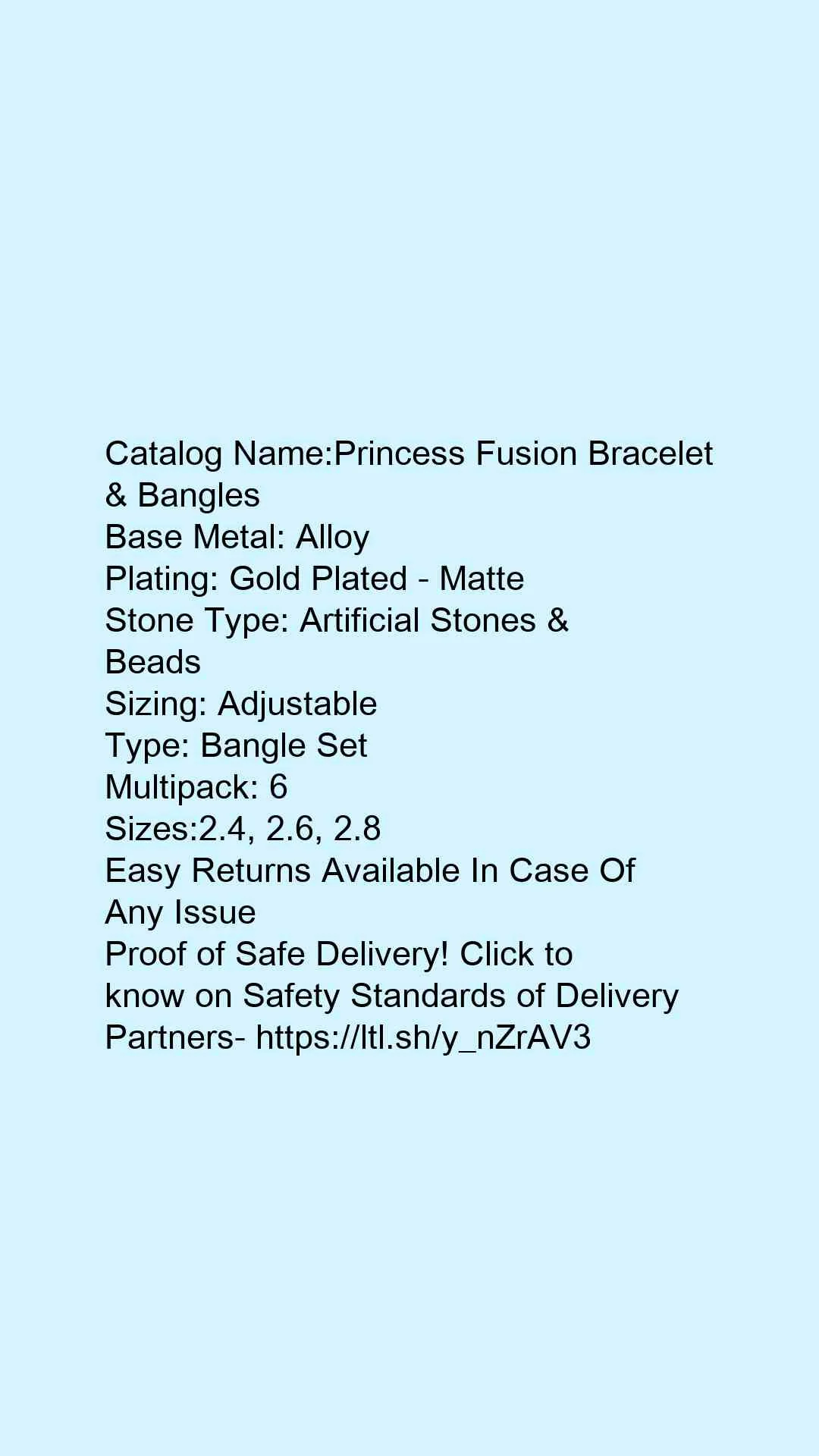 Princess Fusion Bracelet & Bangles - Image 2