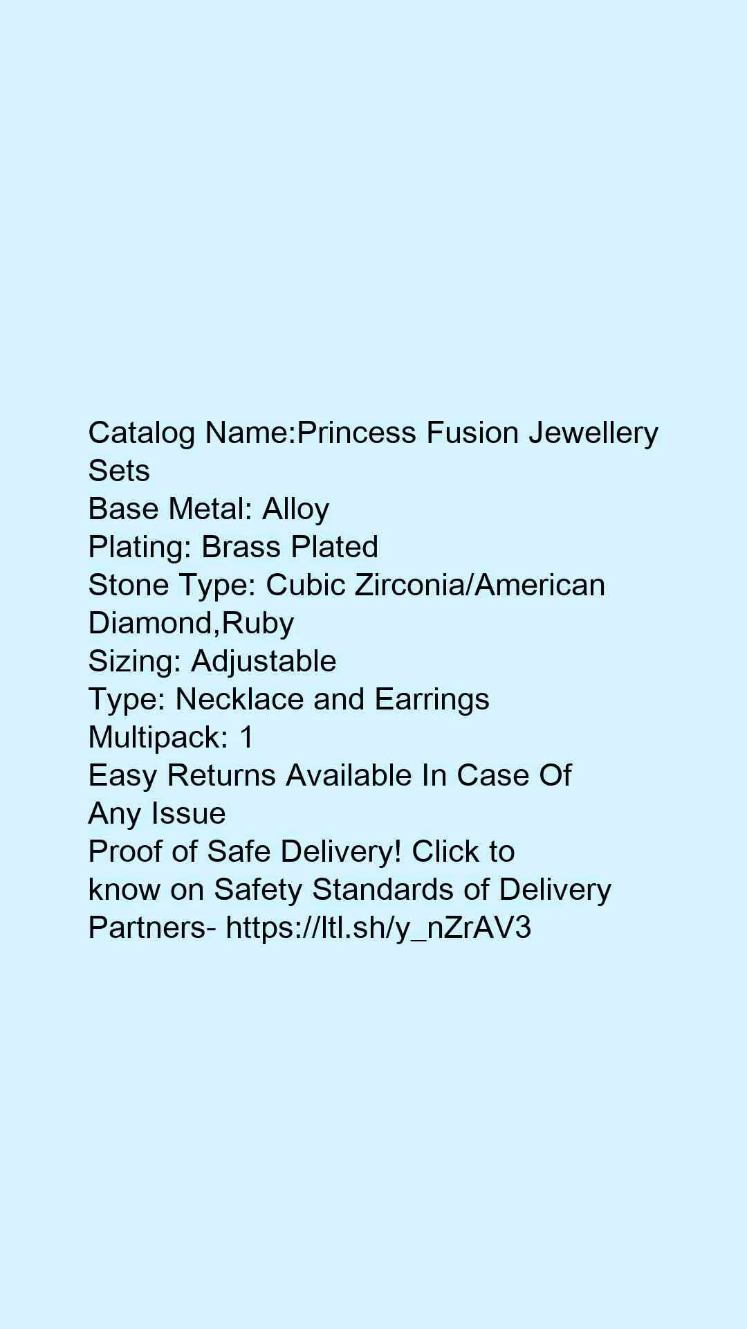Princess Fusion Jewellery Sets - Image 5