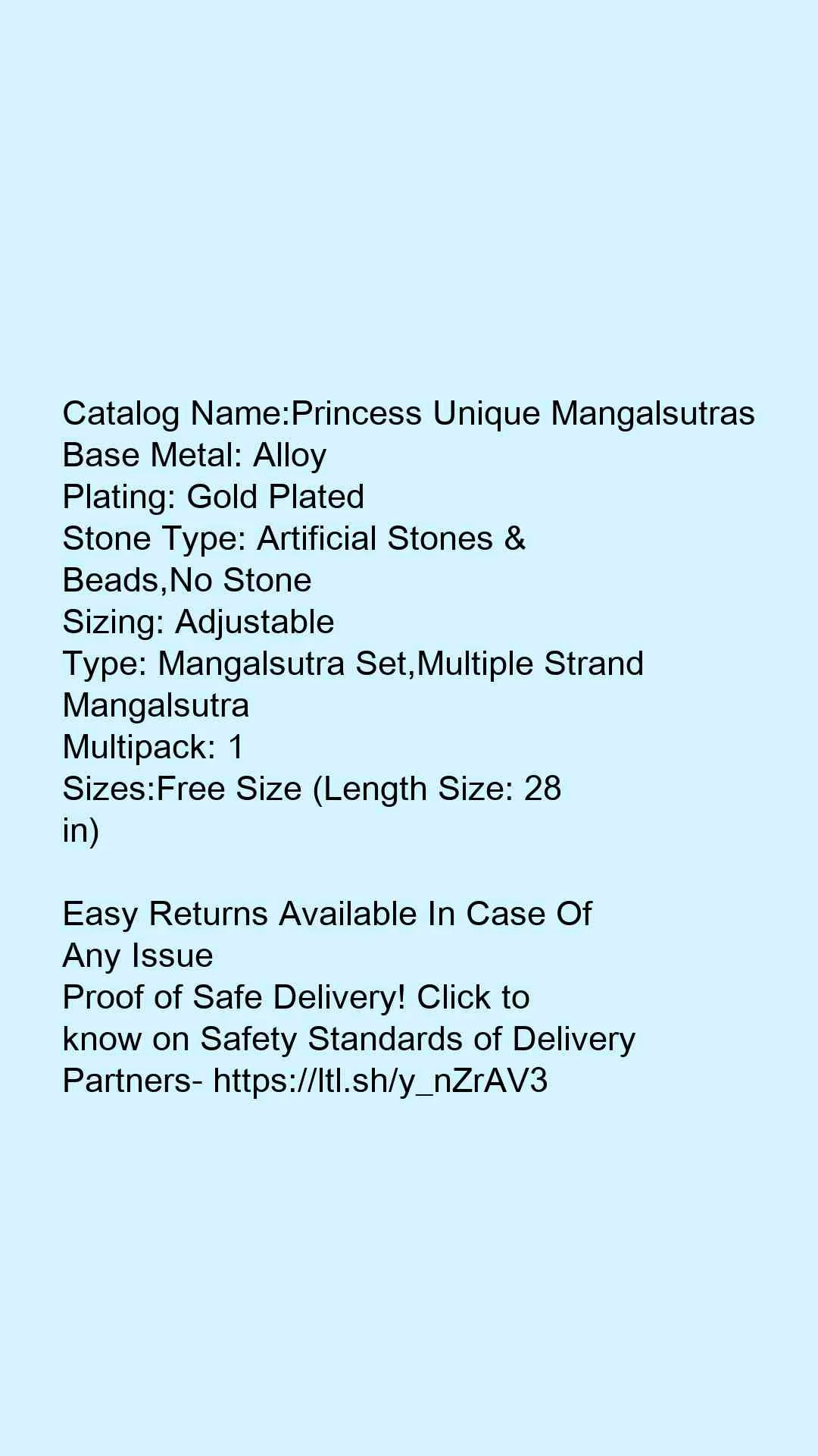 Princess Unique Mangalsutras - Image 7