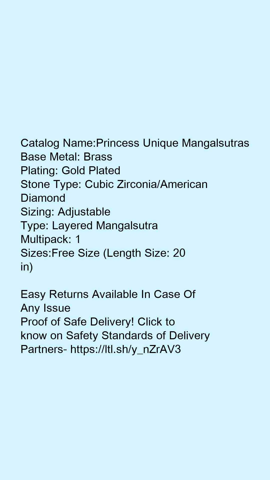 Princess Unique Mangalsutras - Image 6