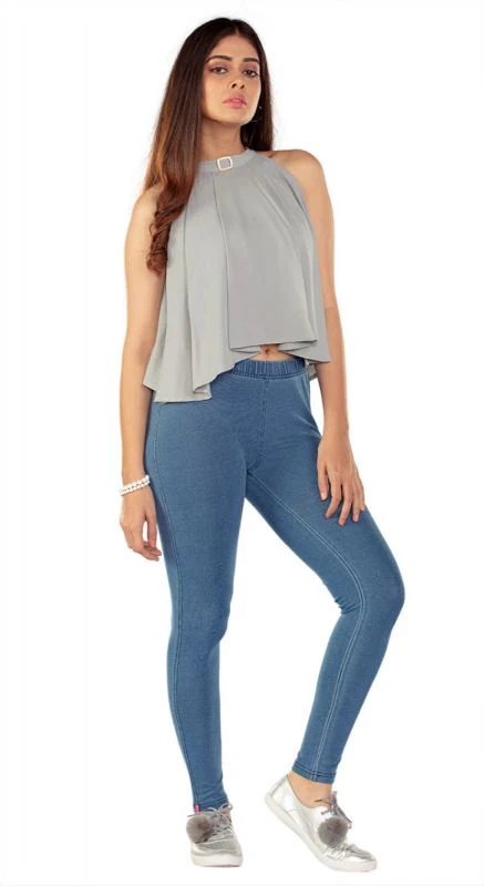 Prisma Jeggings - Regular Blue, Texas Blue, Black | Available in Sizes S-3XL | Buy Online - Image 3