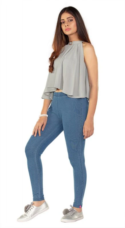 Prisma Jeggings - Regular Blue, Texas Blue, Black | Available in Sizes S-3XL | Buy Online - Image 4