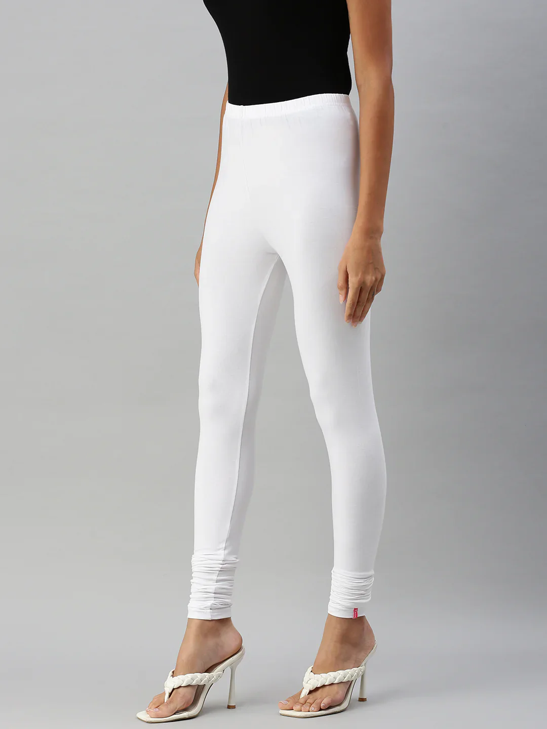 Prisma Churidar Leggings White - Image 4