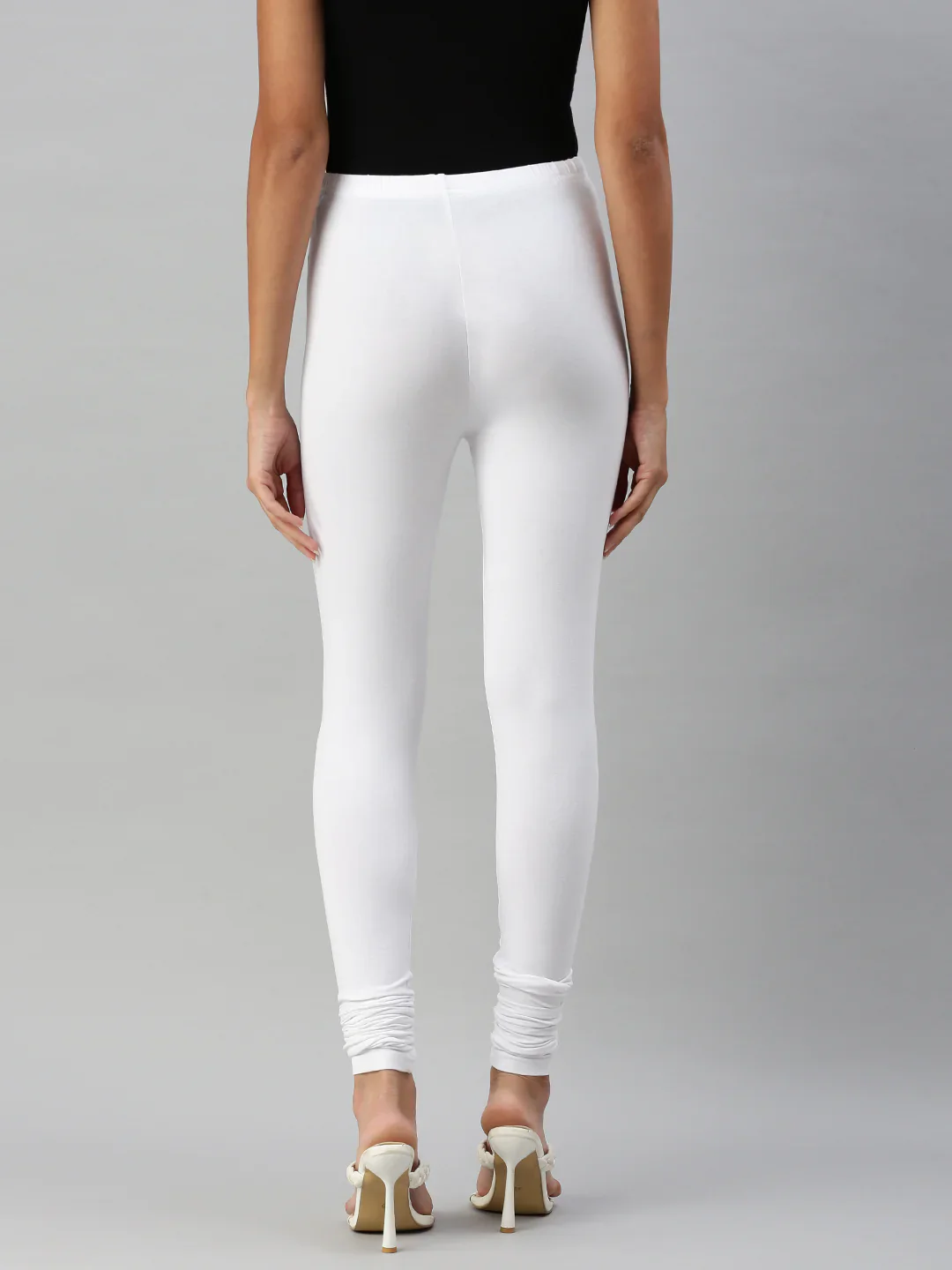 Prisma Churidar Leggings White - Image 5