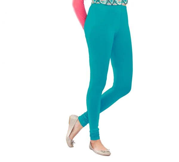 Prisma Churidhar Ladies Leggings - 67 Beautiful Colours - 'S' Small Size - Image 68