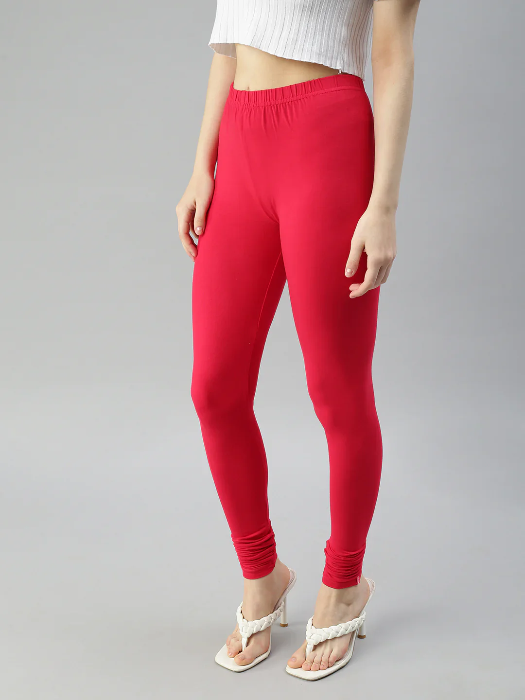 2XL Prisma Ladies Churidar Leggings - Elevate Your Style with 60 Captivating Colors!  2XL - Image 13