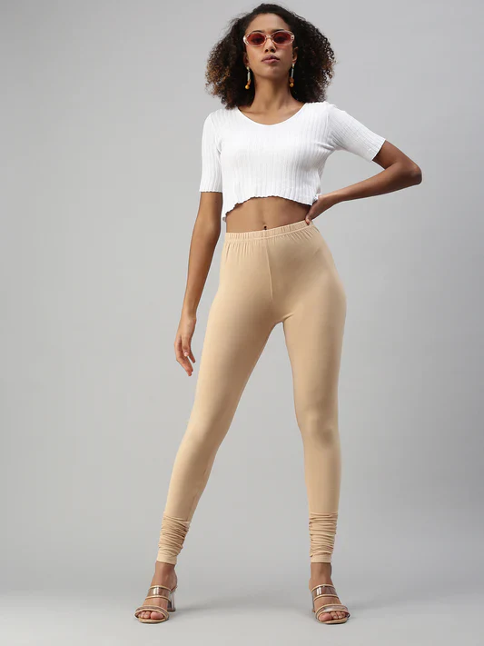 2XL Prisma Ladies Churidar Leggings - Elevate Your Style with 60 Captivating Colors!  2XL - Image 15