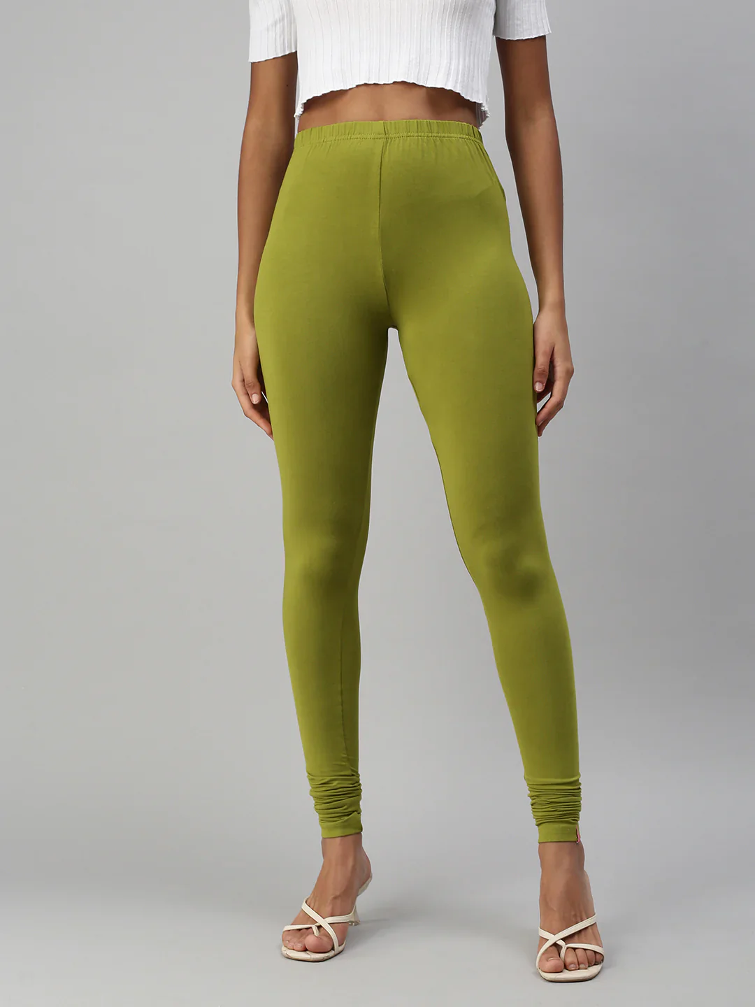 2XL Prisma Ladies Churidar Leggings - Elevate Your Style with 60 Captivating Colors!  2XL - Image 21